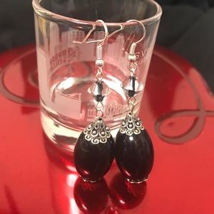 Jewelry - Black and silver earrings Jewelry - Black and silver earrings